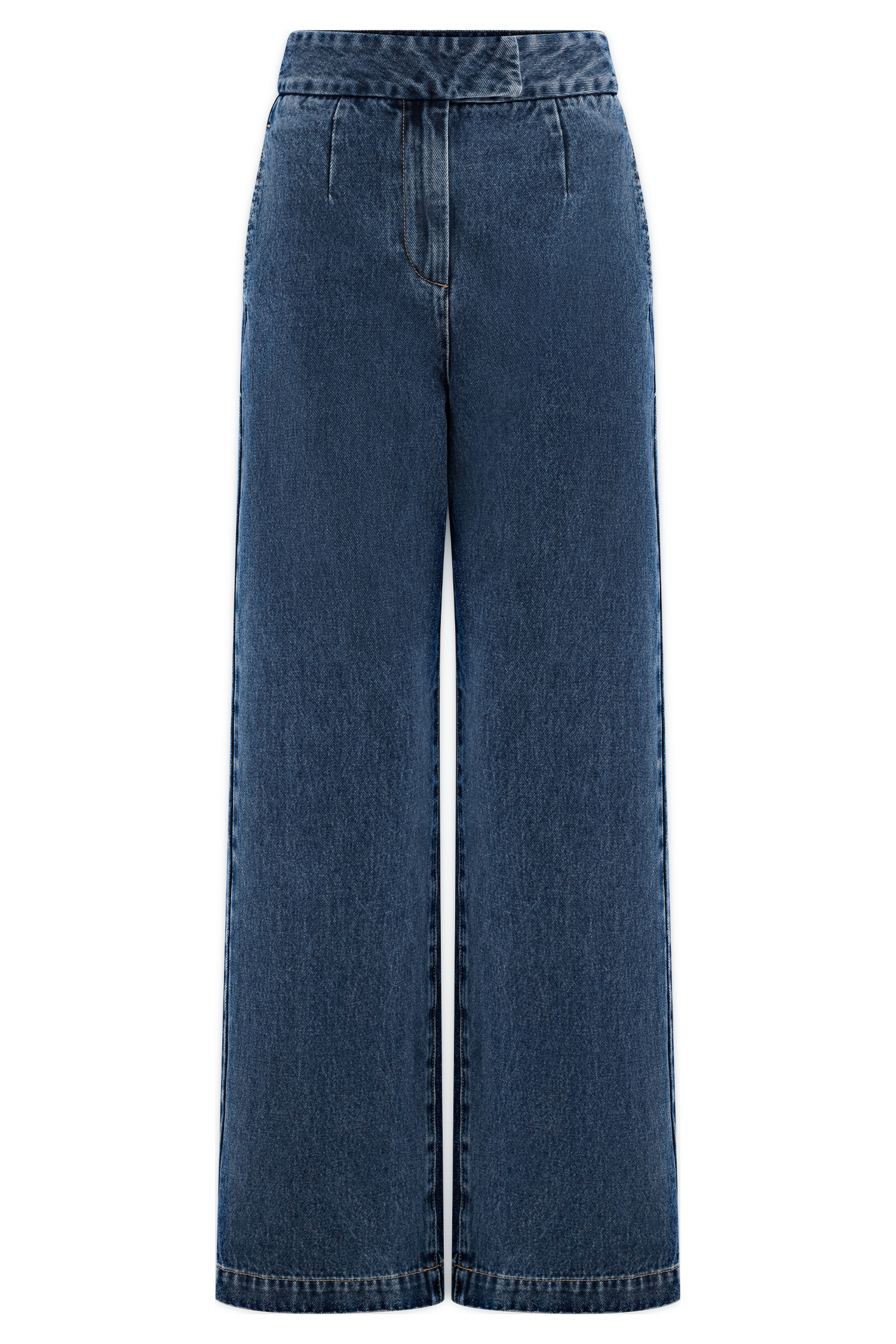 Rayne Wide Leg Denim Jeans - 90'S Blue - Image 10
