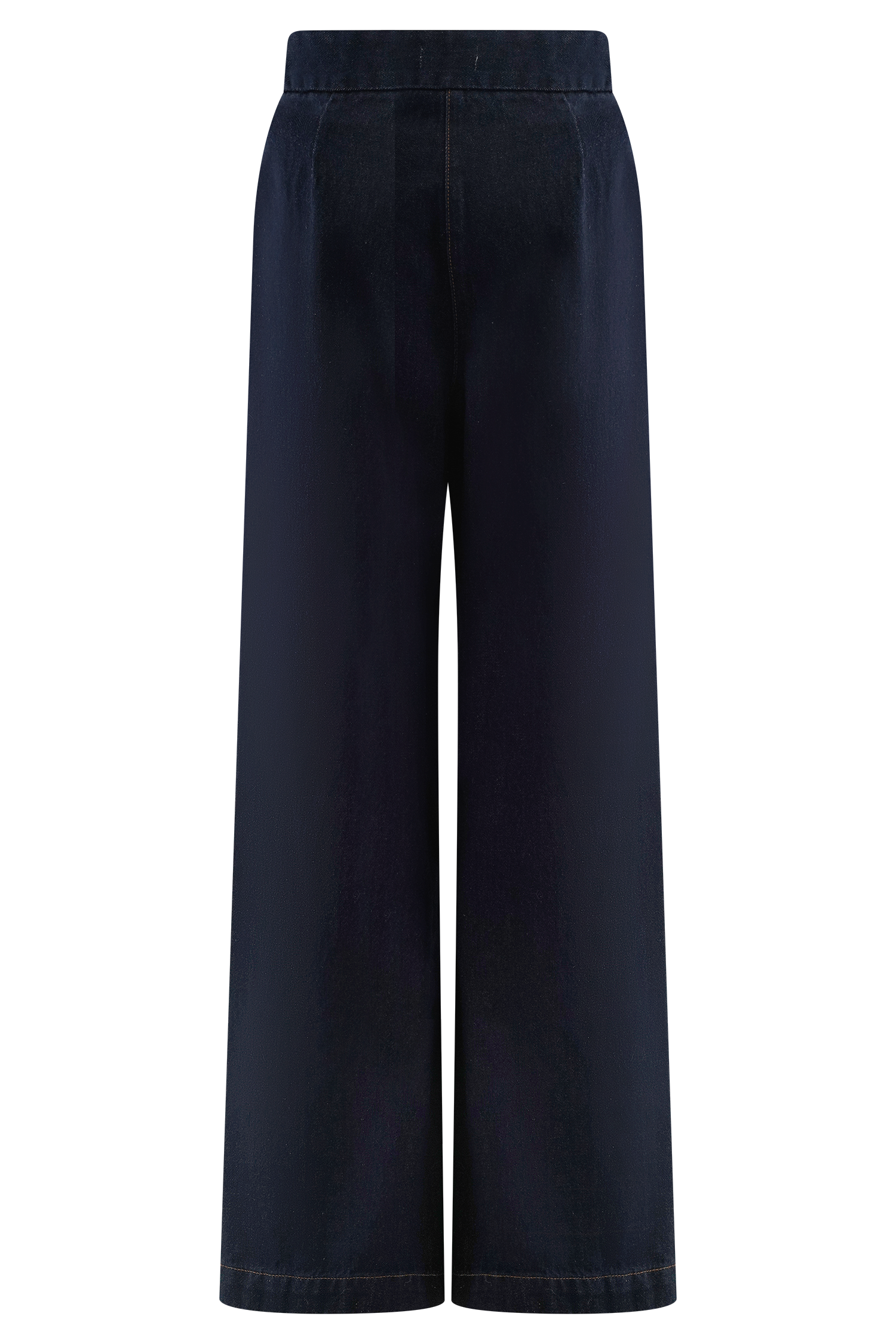 Rayne Wide Leg Denim Jeans - Indigo Blue - Image 4