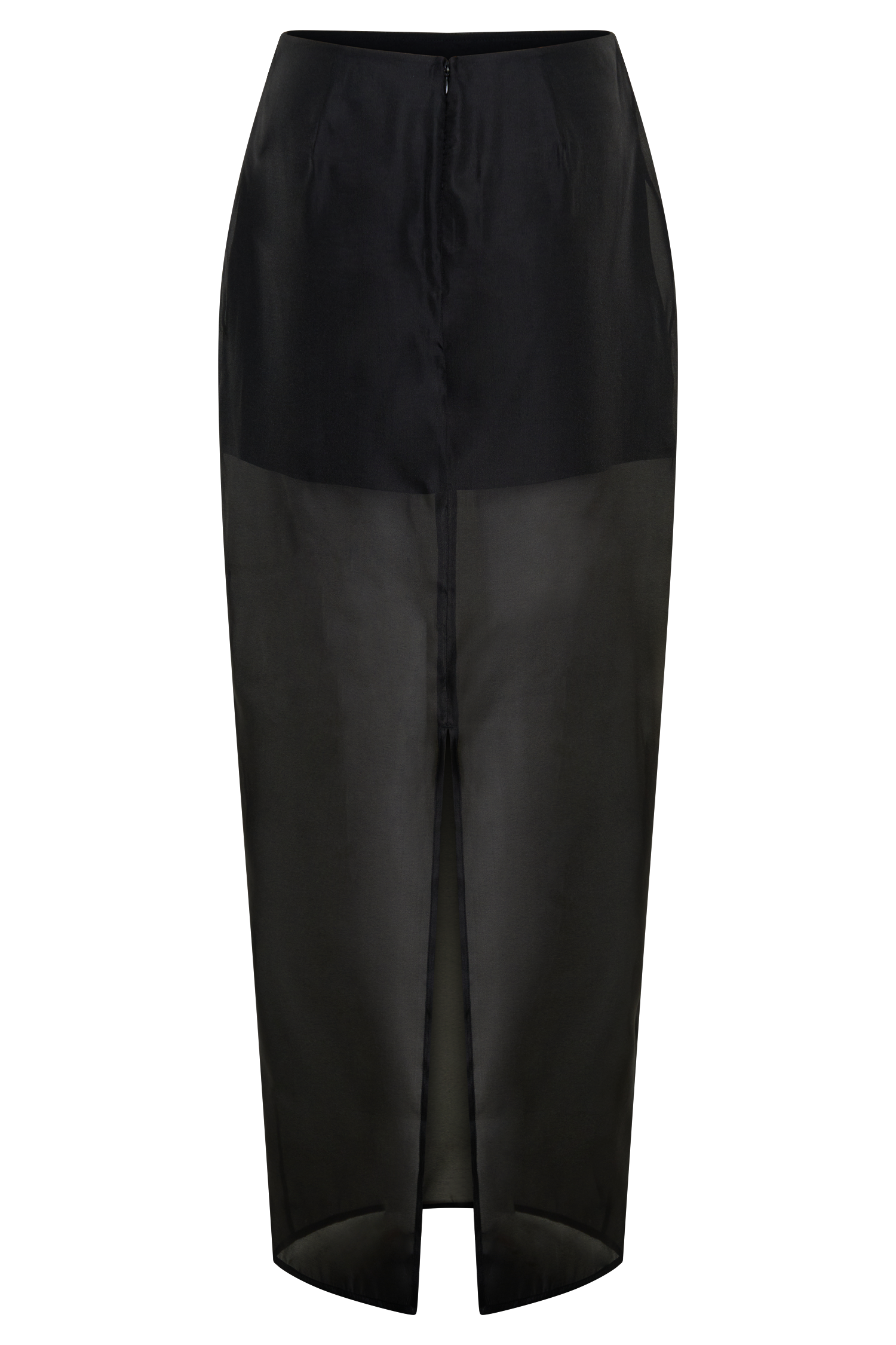 Ximena Organza Maxi Skirt - Black - Image 8