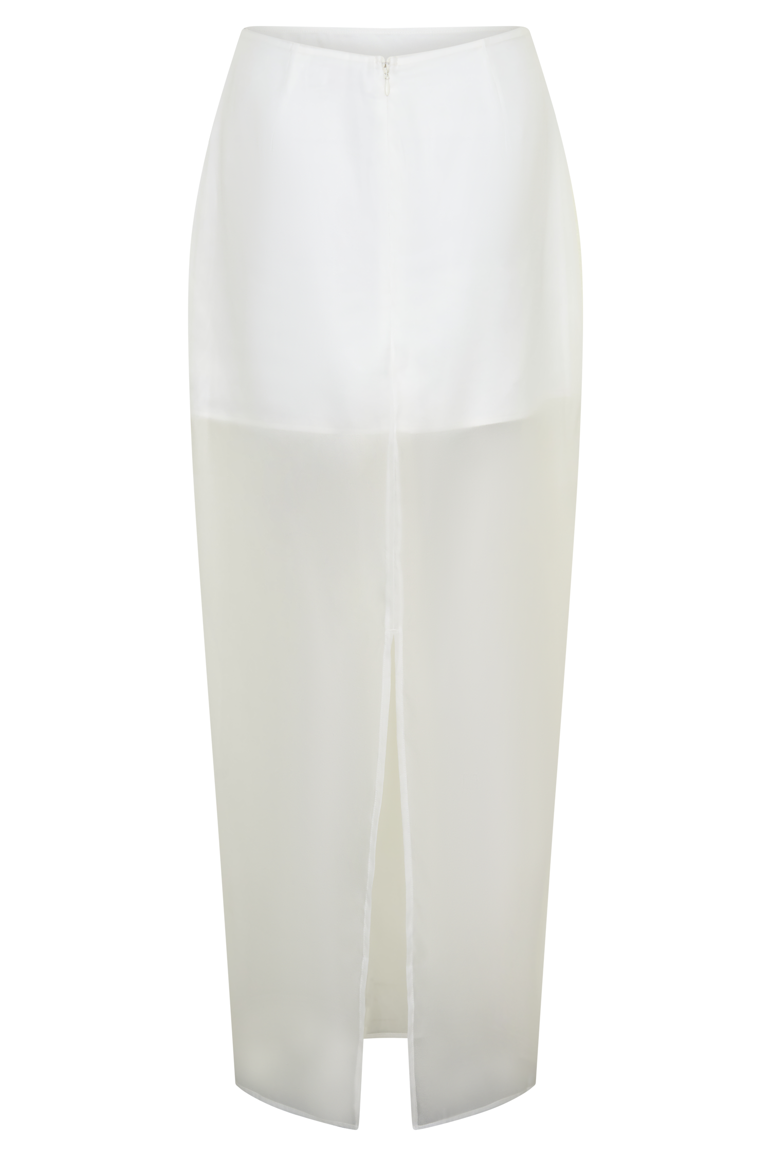 Ximena Organza Maxi Skirt - White - Image 10