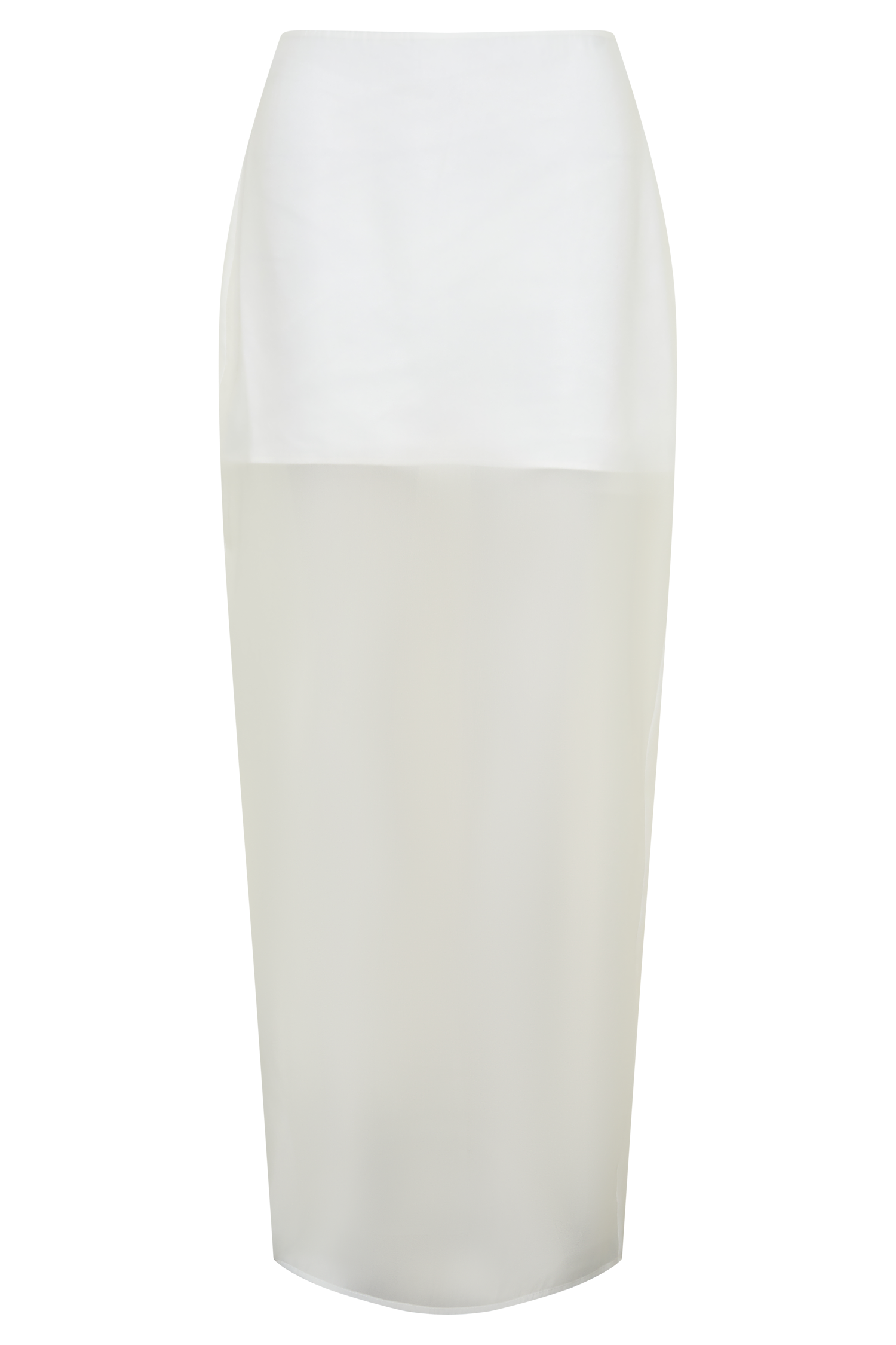 Ximena Organza Maxi Skirt - White - Image 11