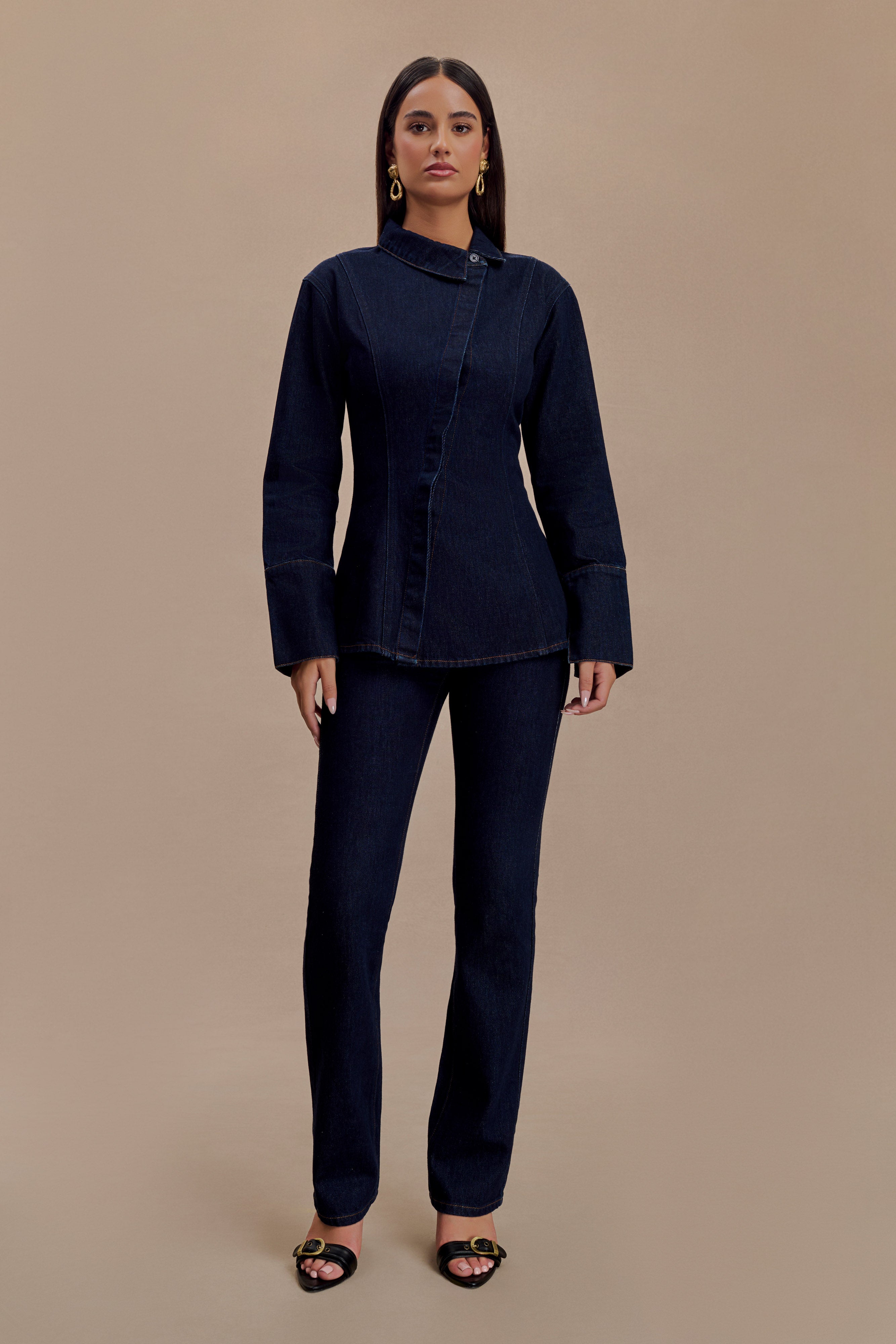 Jericho Straight Leg Jeans - Indigo Blue - Image 7