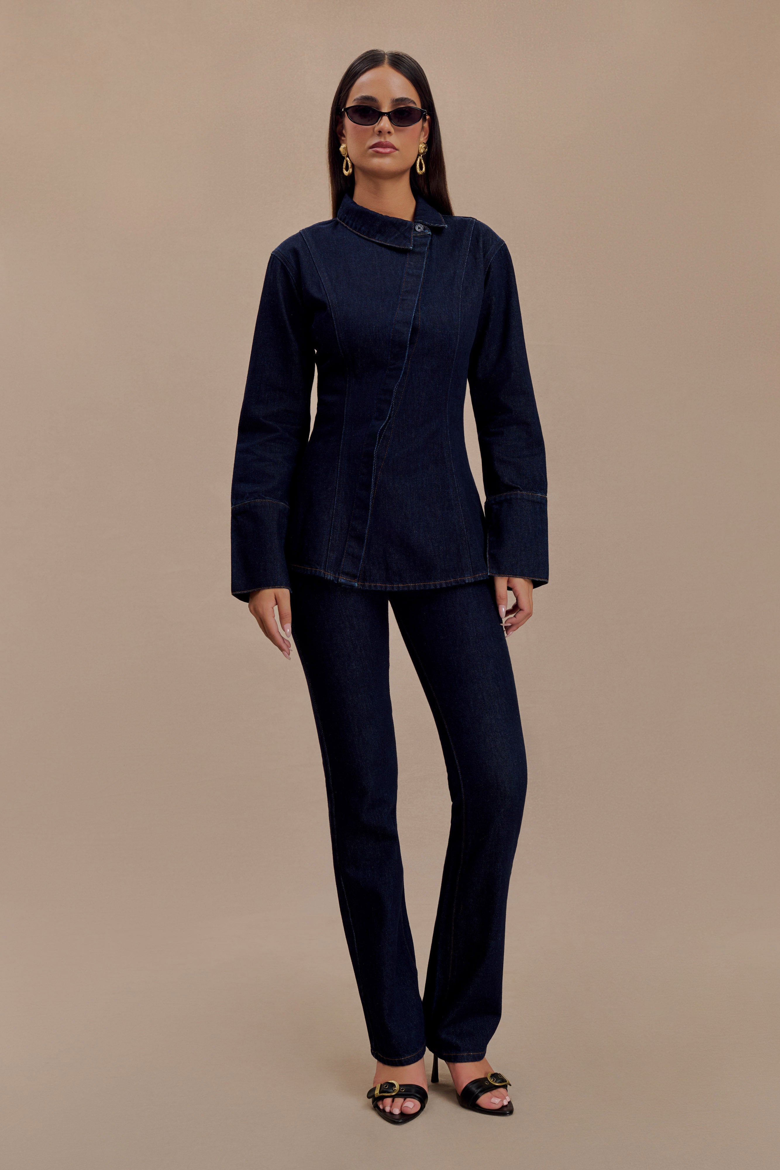 Jericho Straight Leg Jeans - Indigo Blue - Image 8