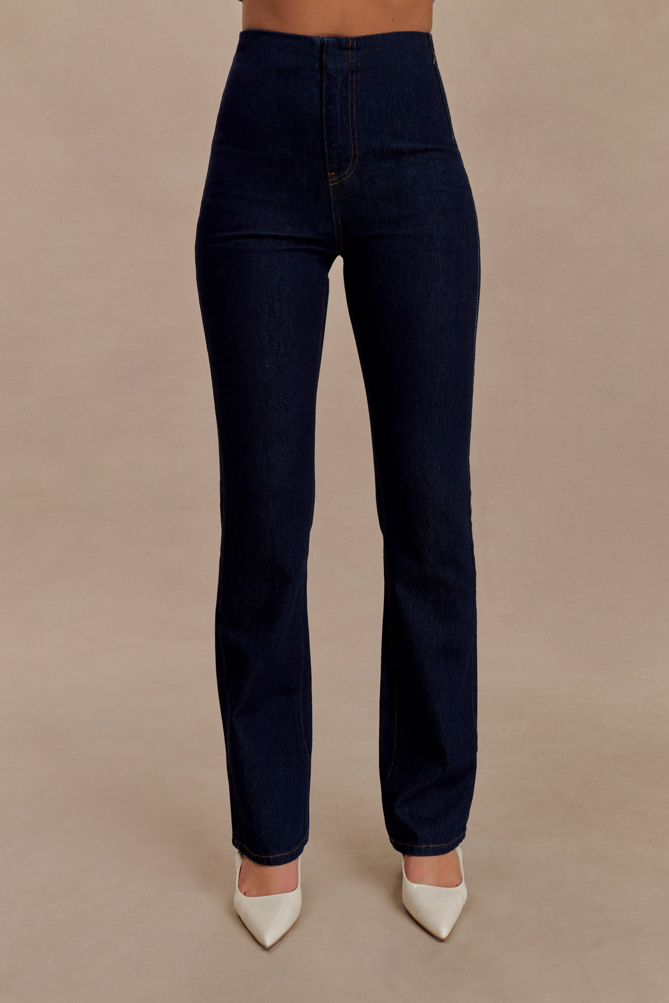 Alternative view of Jericho Straight Leg Jeans - Indigo Blue