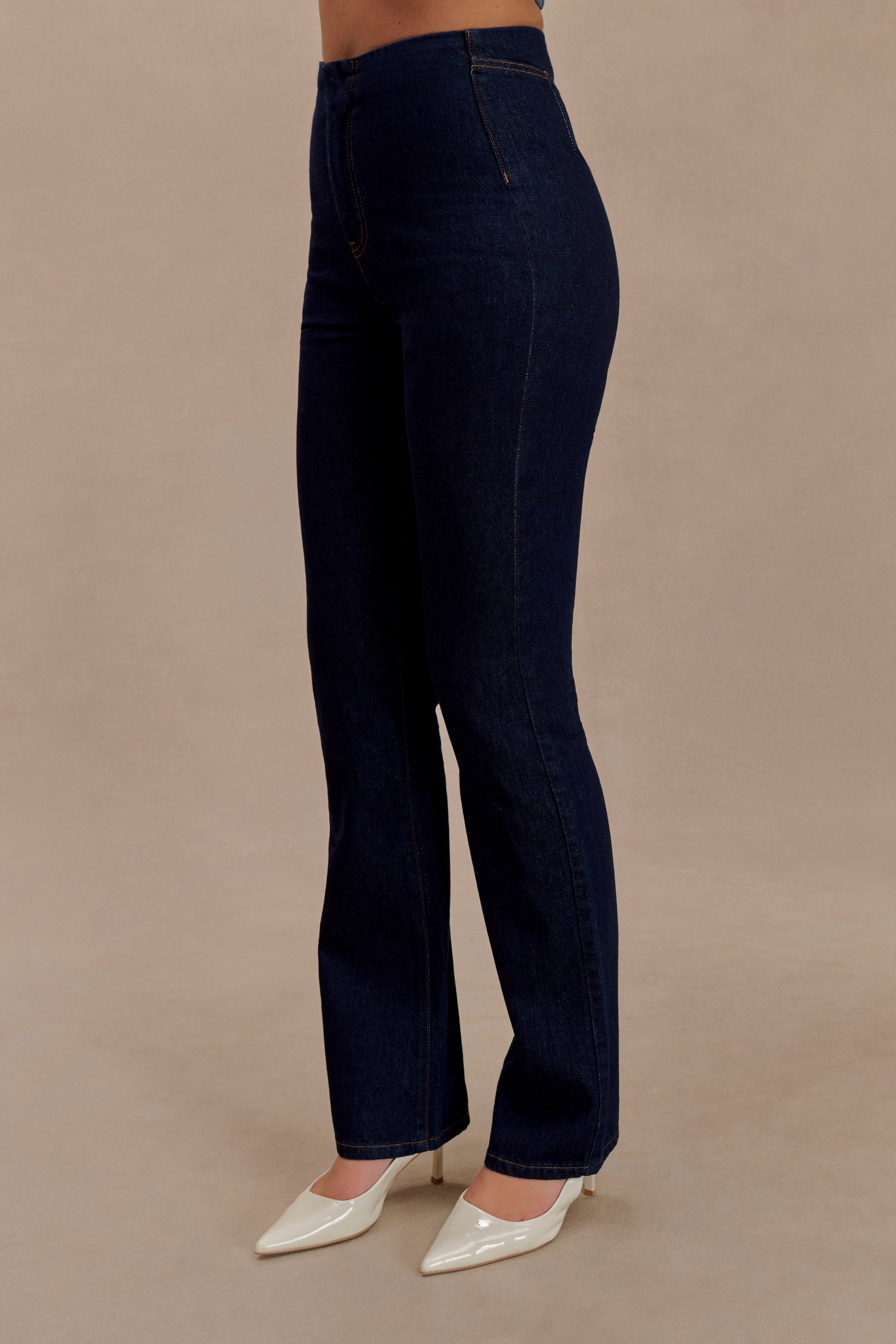 Jericho Straight Leg Jeans - Indigo Blue - Image 10