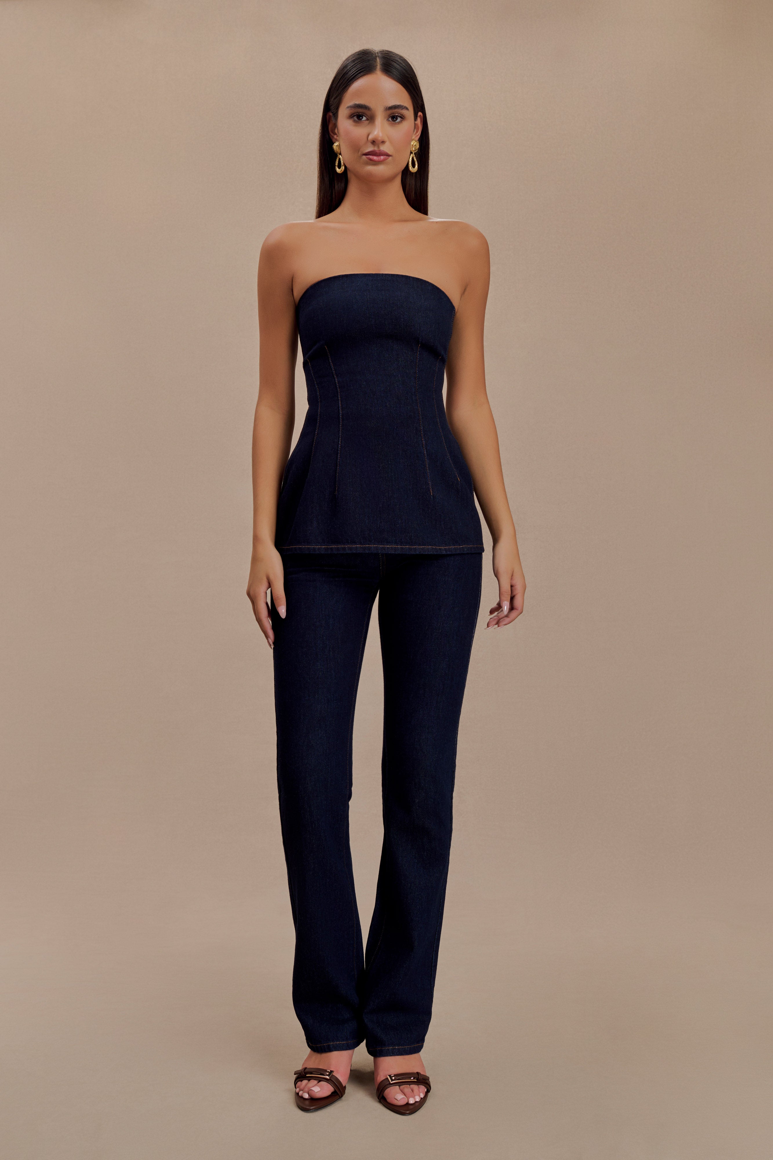 Jericho Straight Leg Jeans - Indigo Blue - Image 4